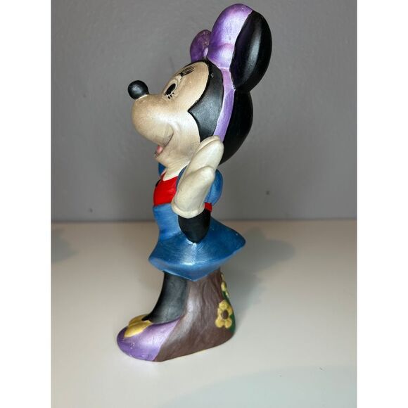 Vintage Disney Mickey Mouse & Minnie Mouse Ceramic Figurines Collectible 9'' - Picture 7 of 10